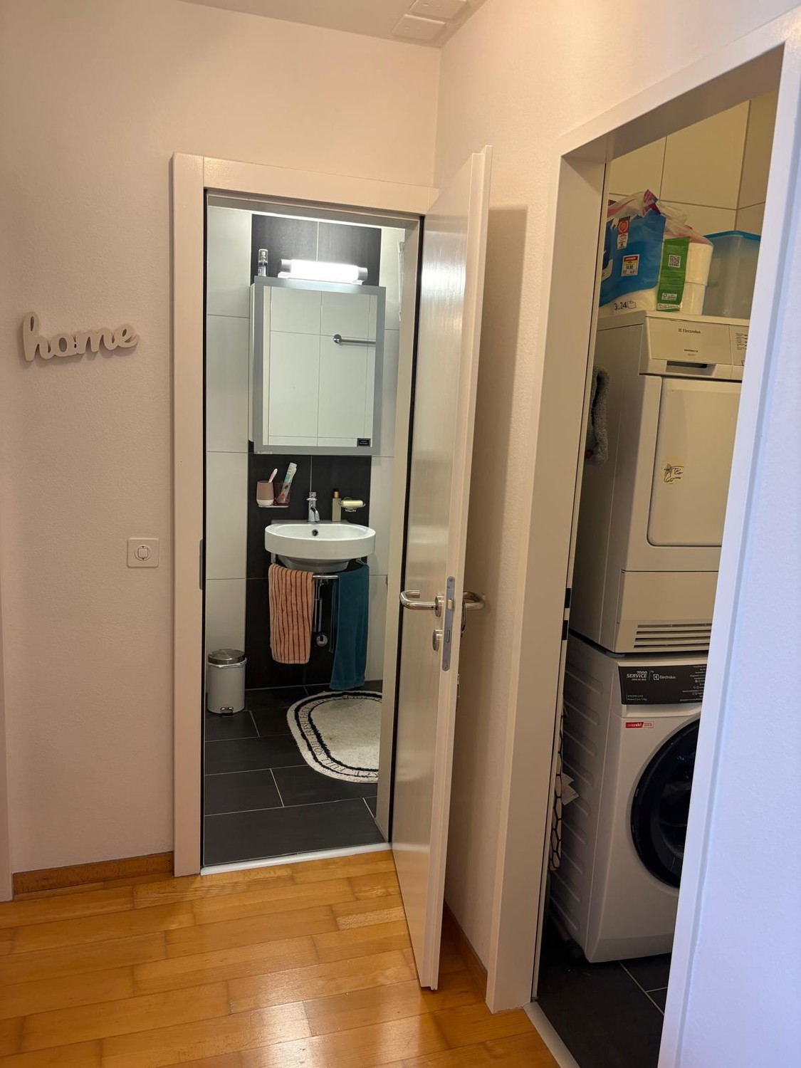 2 ½ room apartment","description":"2 1/2 room apartment in 8820 Wädenswil, with a view of the beautiful Lake Zurich, in a quiet residential area. Bus in the immediate vicinity of the apartment, BHF reachable in 8 minutes on foot. Parking space in a large parking garage, enclosed, available for rent.