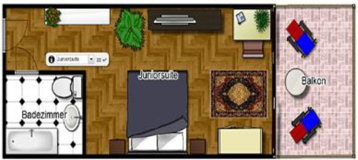 1 room apartment