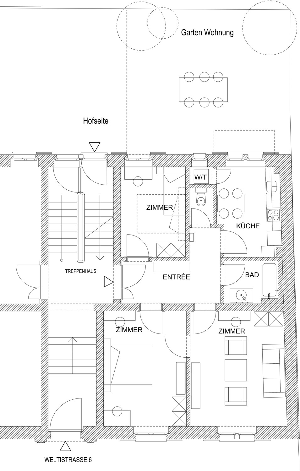 3 ½ rooms apartment