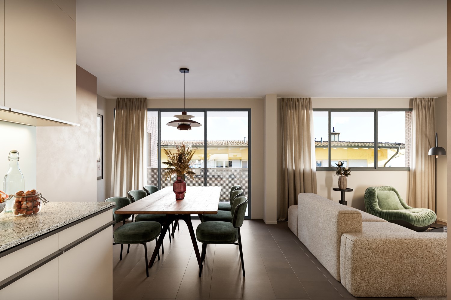4 ½ pièces appartement mansardé