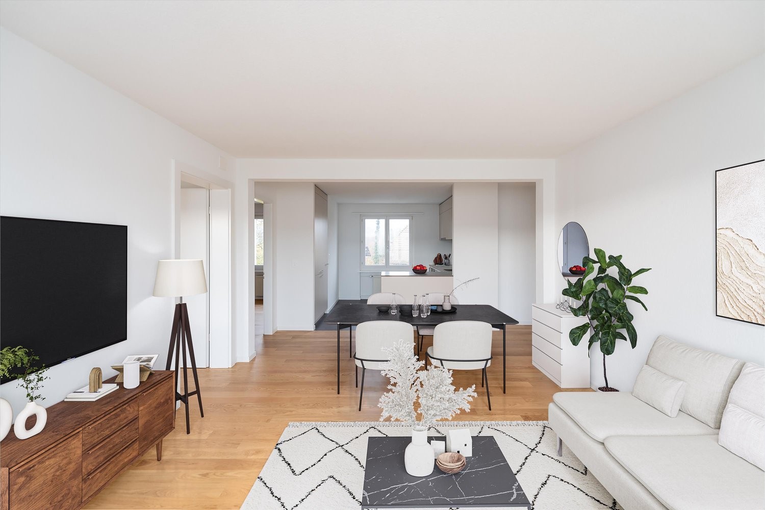 4 pièces appartement