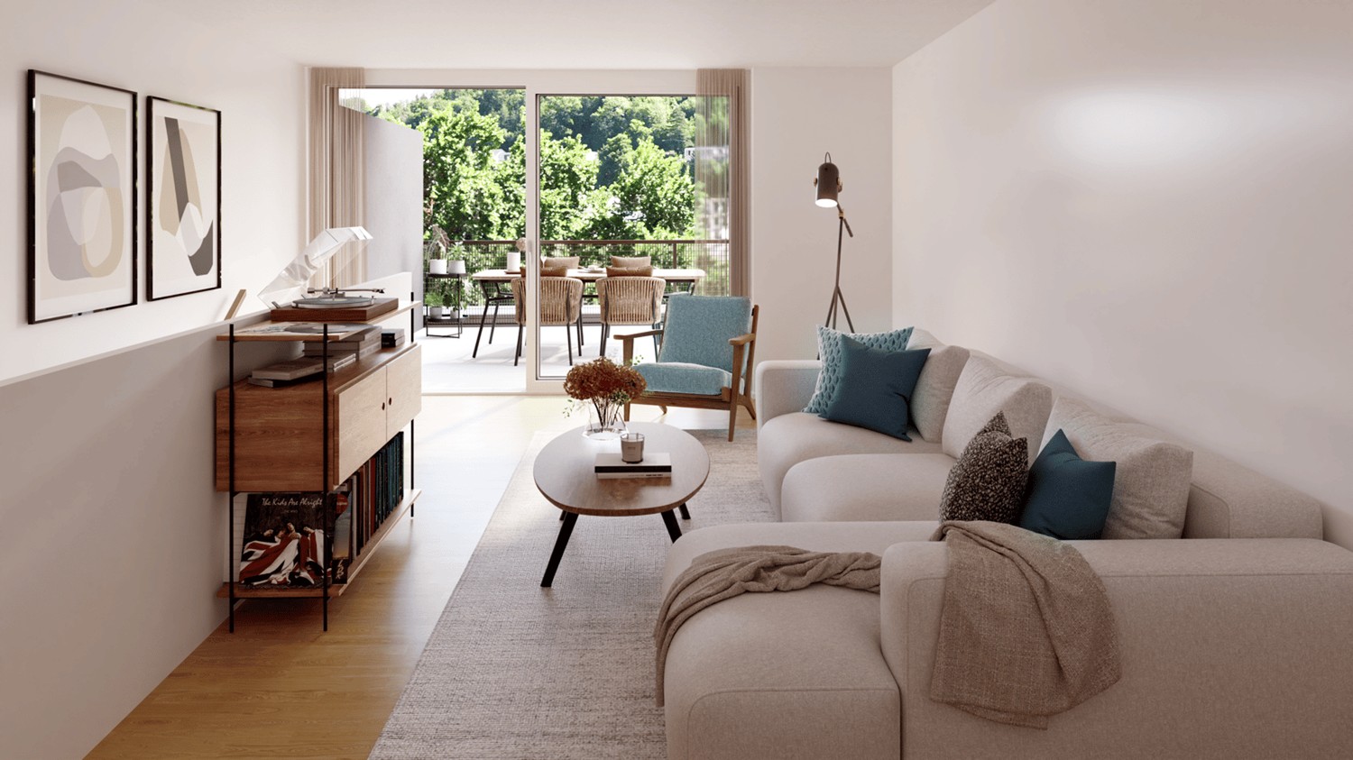 4 pièces appartement