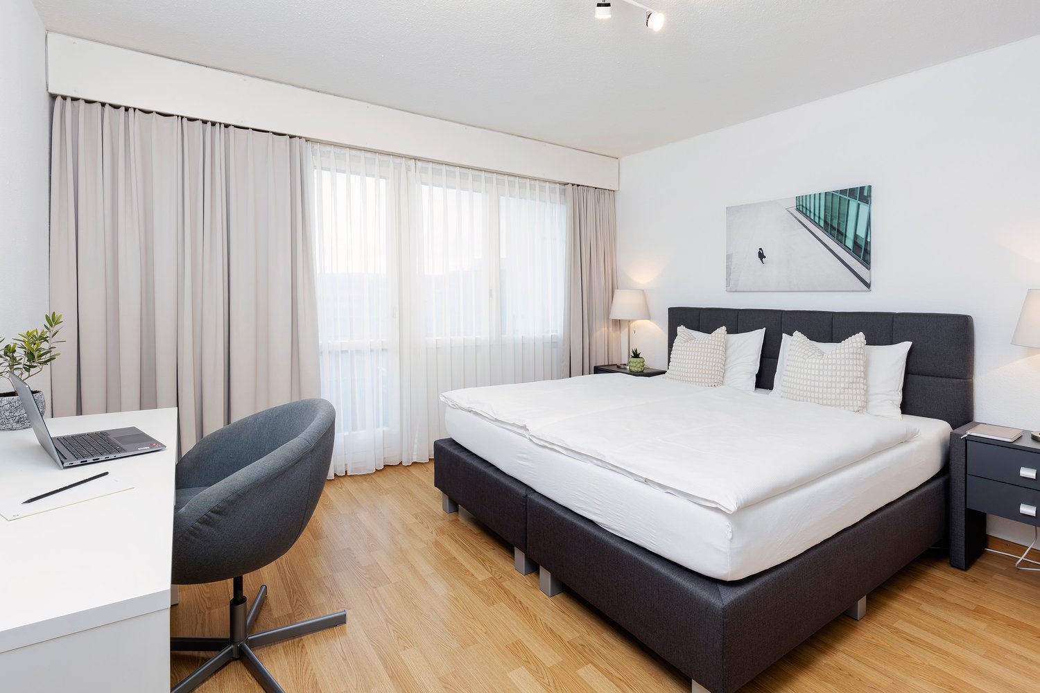3-Zimmer-Wohnung möbliert