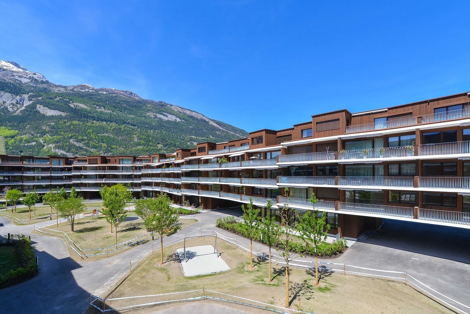Covered bike parking