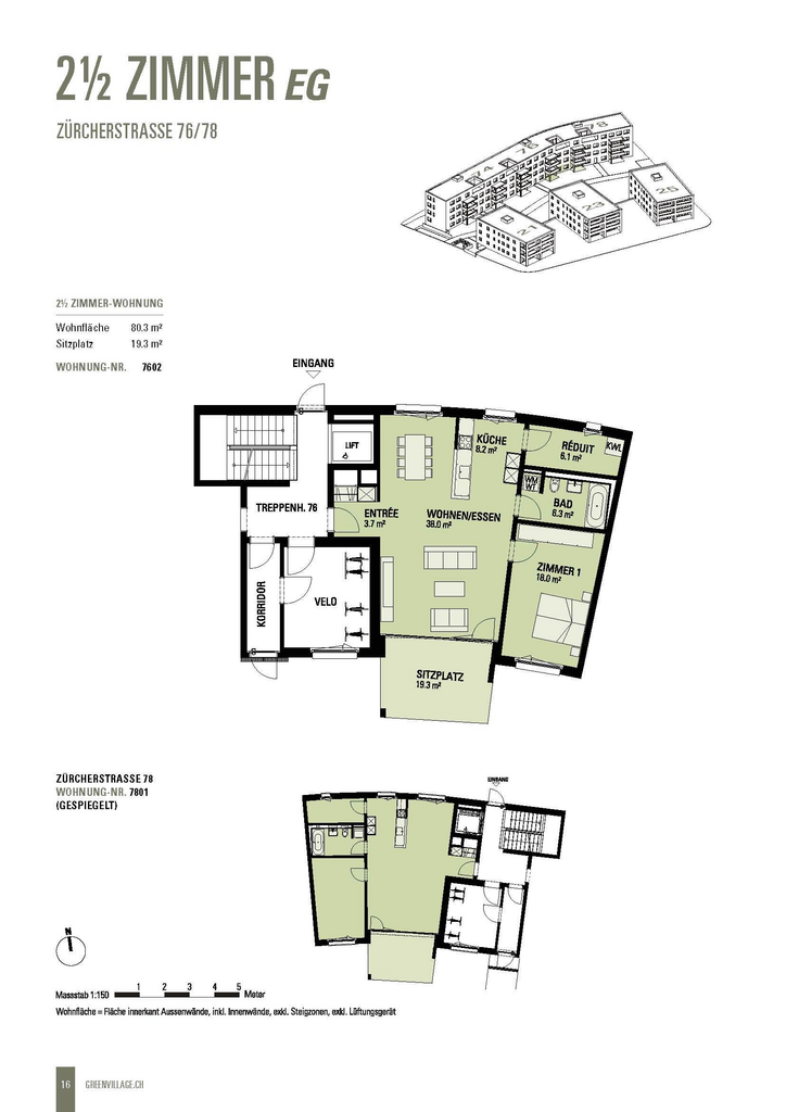 2 ½ rooms apartment, photo 6 of 7