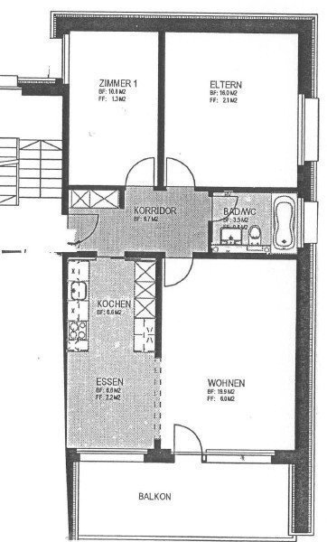 3 ½ rooms apartment, photo 7 of 7