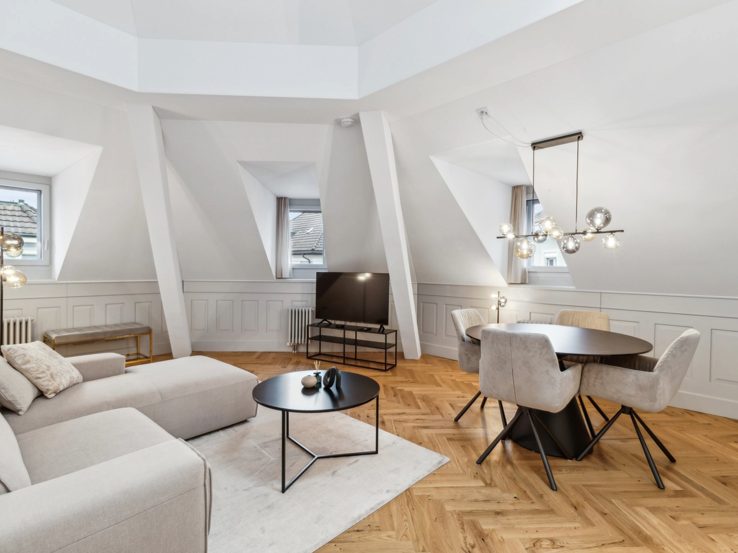 2 ½ rooms furnished flat
