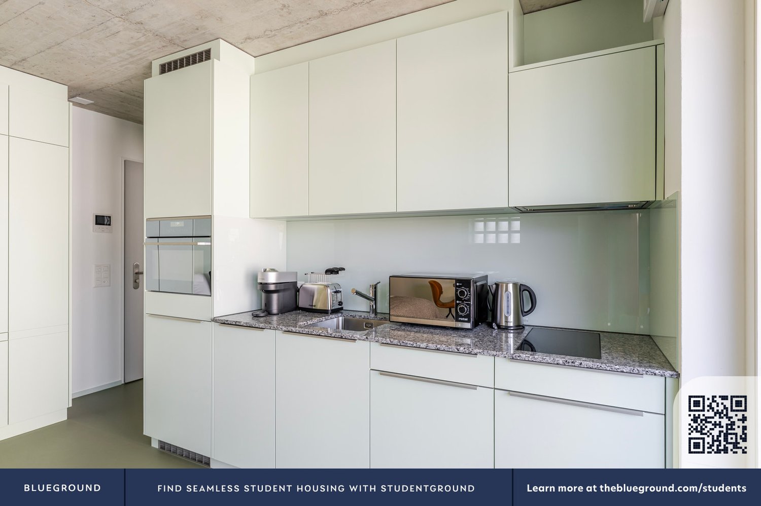 1 ½ pièces appartement meublé