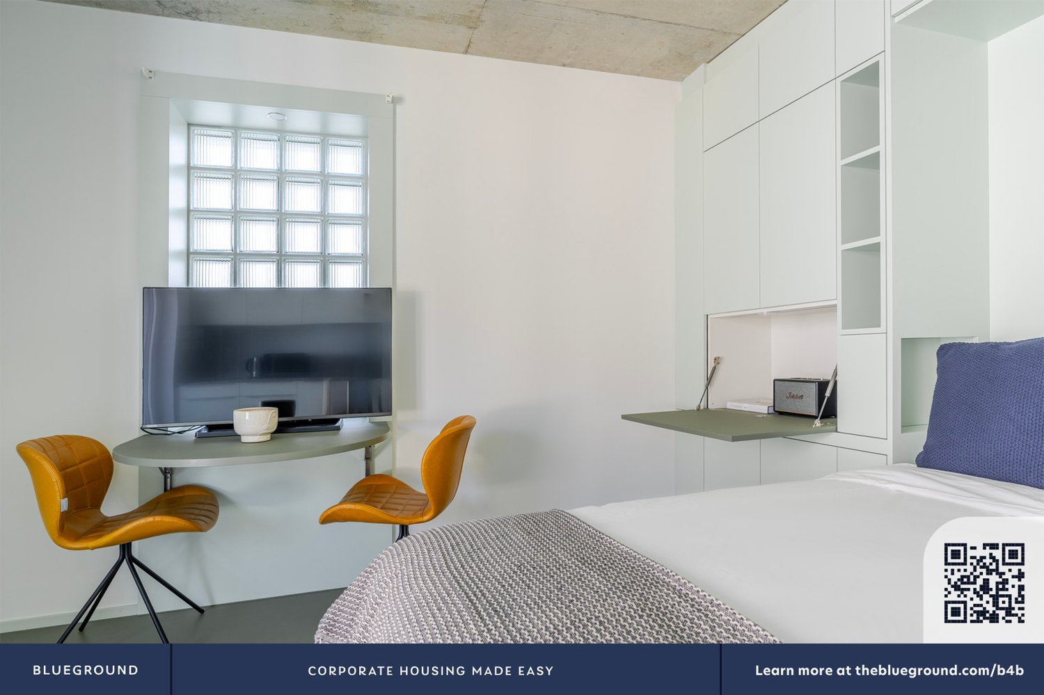 1 ½ pièces appartement meublé
