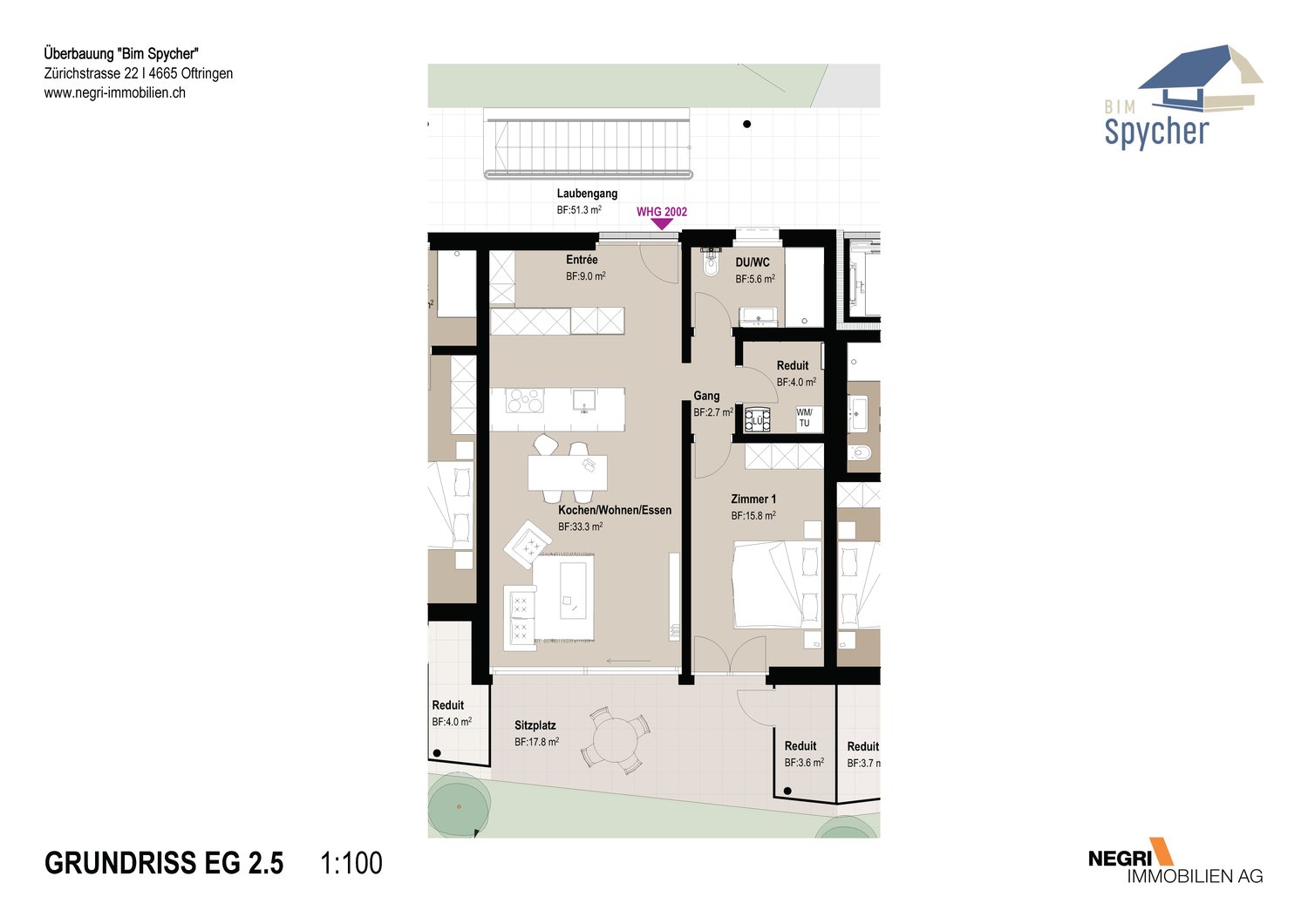 2 ½ rooms apartment, photo 5 of 5