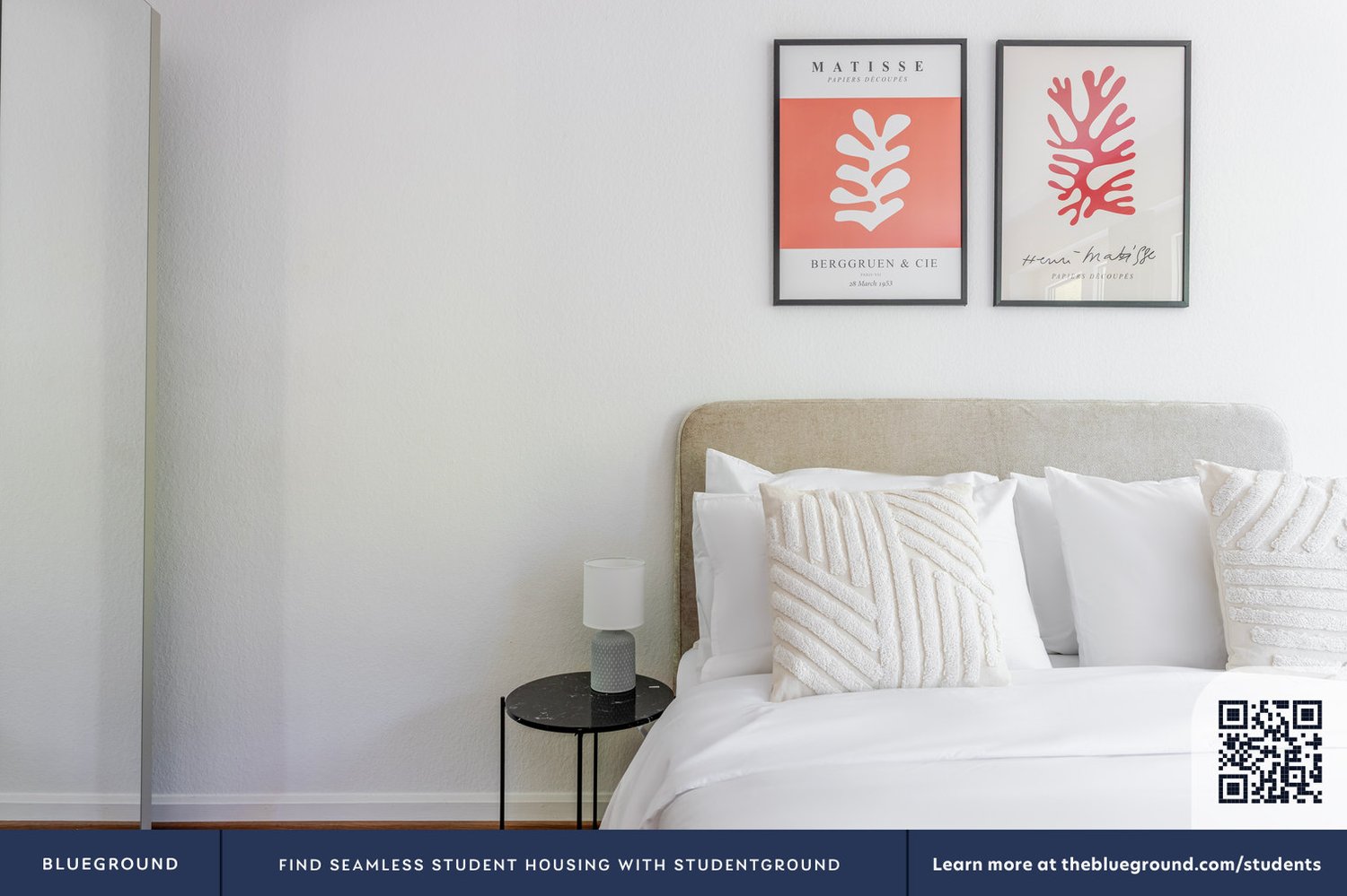 3 rooms furnished flat