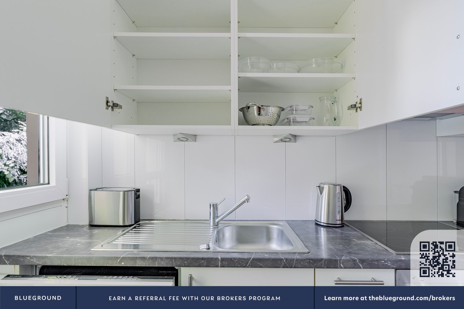 3 rooms furnished flat