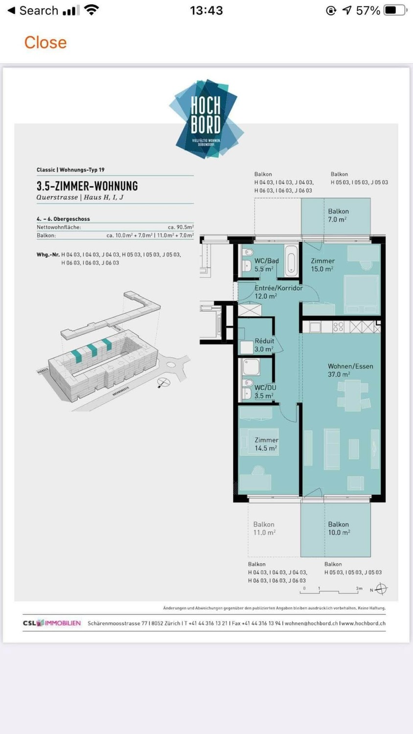 3 ½ rooms apartment, photo 2 of 4