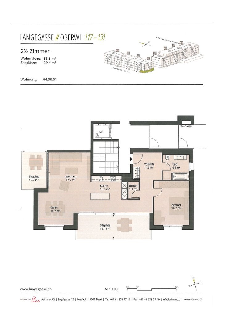 2 ½ rooms apartment, photo 5 of 5