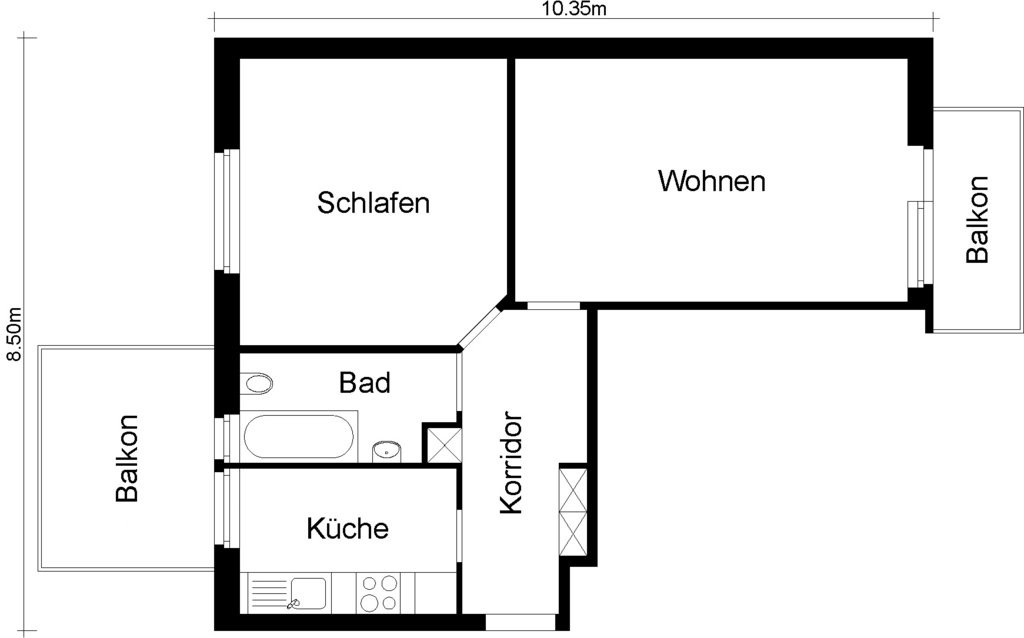 2 rooms apartment, photo 10 of 10
