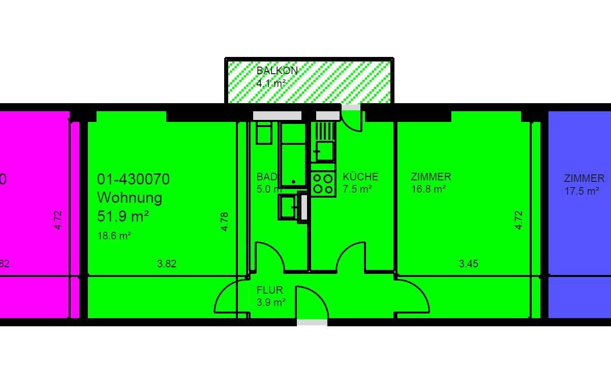 2 rooms apartment, photo 8 of 8