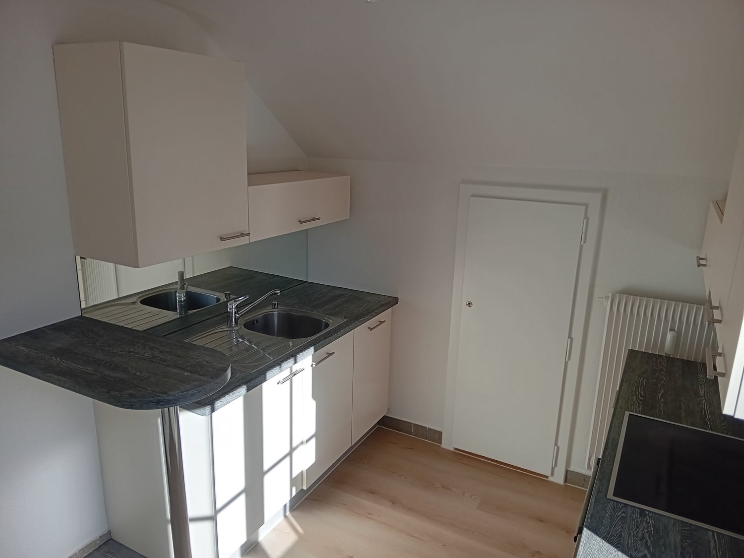 2 rooms roof flat